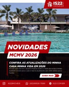 Novidades no MCMV 2026 na Paraíba
